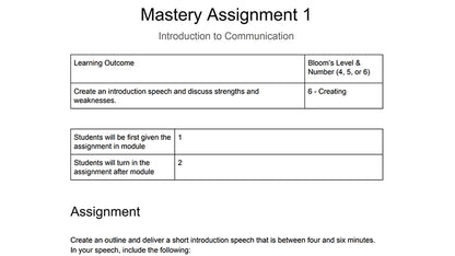 Introduction to Communication (COM 1103)