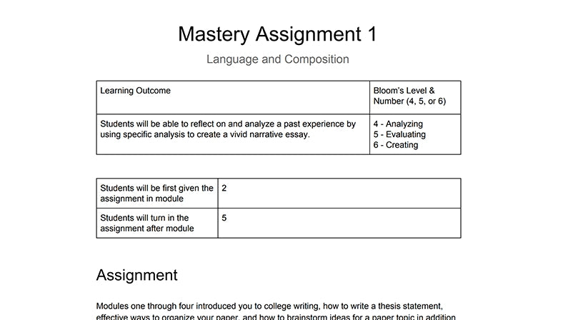 Language and Composition (ENG 1303)