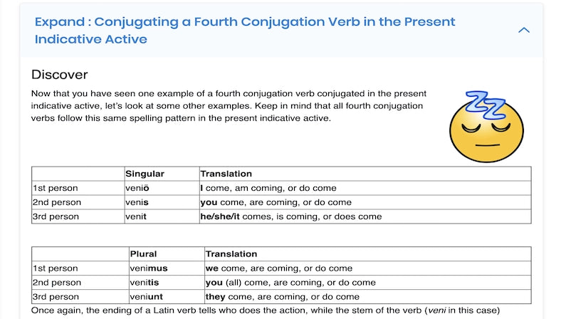 Latin 1 (LATN 2105)