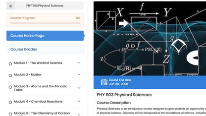 Introduction to Physical Sciences & Lab (PHSCI 1103)